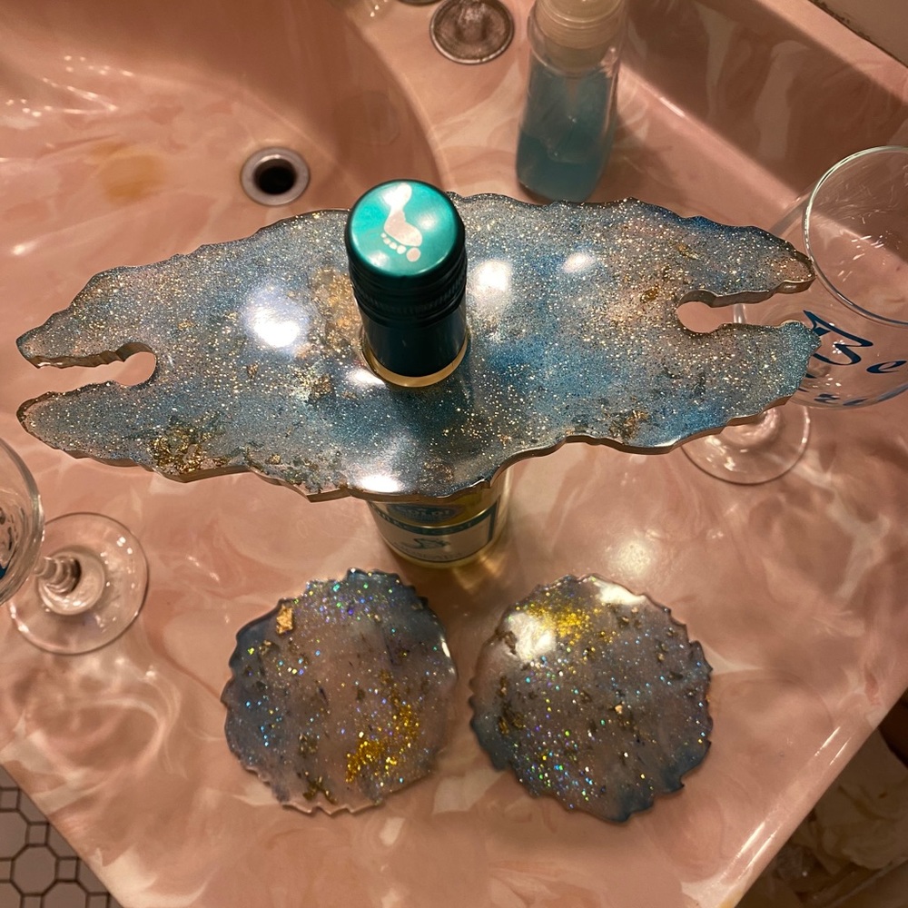 Resin wine rack Custom Made